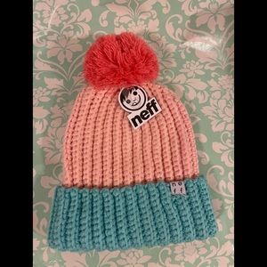 Neff women crochet beanie
